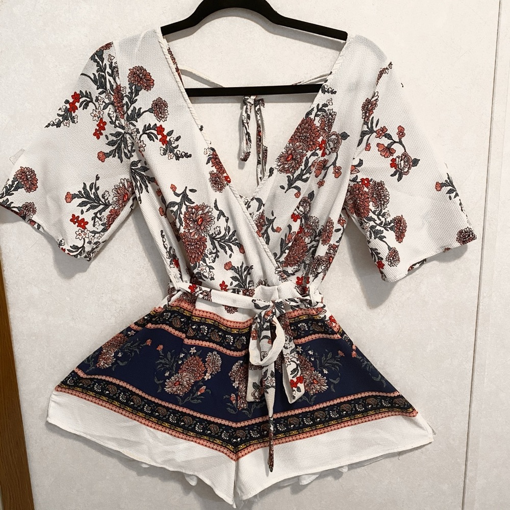 Floral Romper